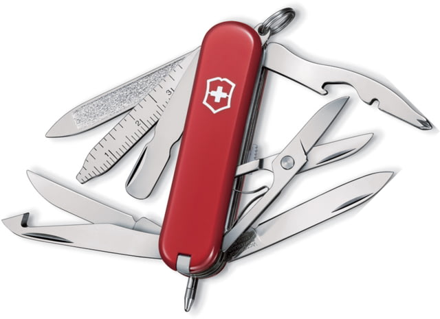 Victorinox Mini Champ Red Folding Knife 2.25" closed Red handle - Victorinox
