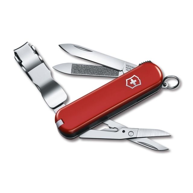 Victorinox Nail Clipper 580 Pocket Knife Red 65mm 1 - Victorinox