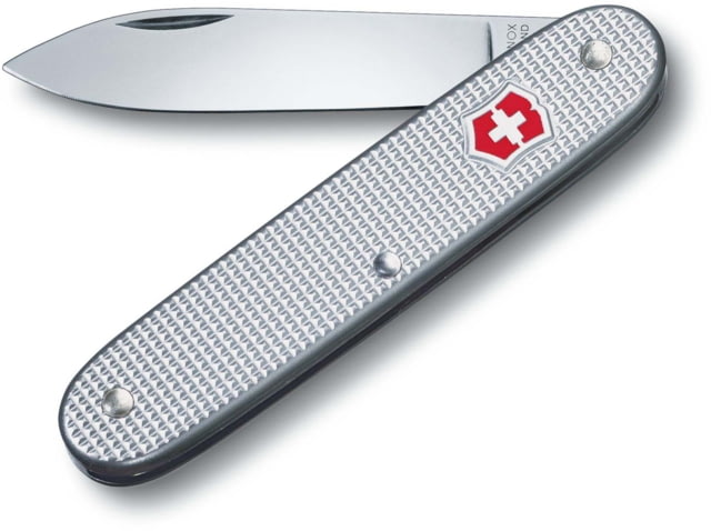 Victorinox Swiss Army 1 Folding Knife Silver/Ribbed - Victorinox