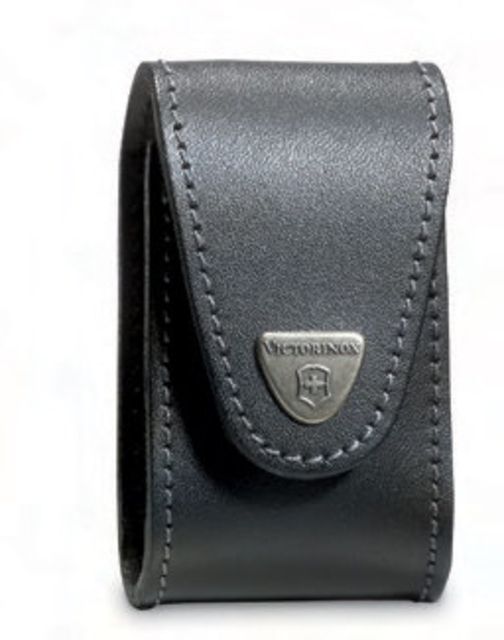 Victorinox SwissChamp XLT Leather Swiss Army Knife Pouch Black - Victorinox