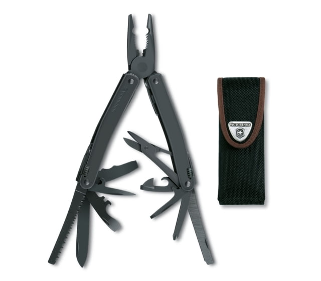 Victorinox SwissTool Spirit X XBS with Nylon Pouch Black 105mm - Victorinox