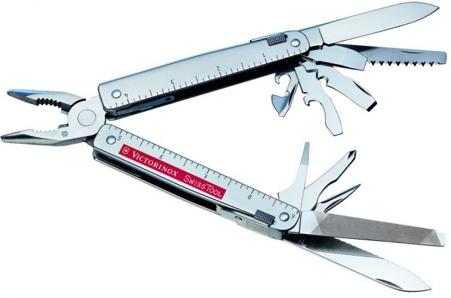 Victorinox SwissTool Swiss Army MultiTool Stainless Steel 53905 - Victorinox