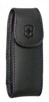 Victorinox Leather Large Clip Pouch Swiss Army Knife Pouches Black 33256 - Victorinox