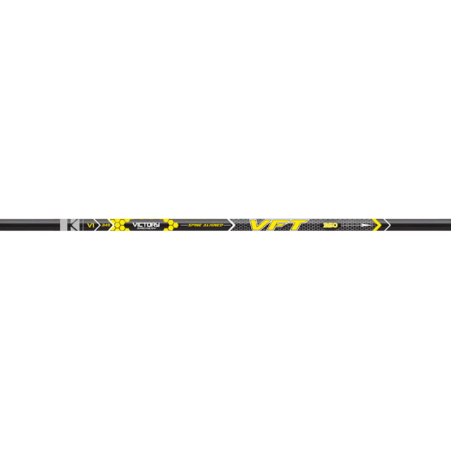 Victory VFT Elite Target Shafts 600 1 Doz Black - Victory