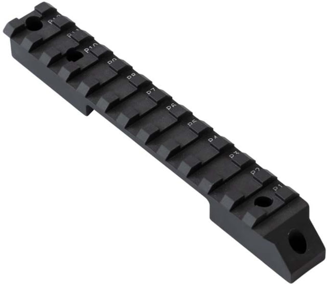 Victrix Armaments 21 MOA Remington 700 Short Actions Picatinny Rail Black - Victrix Armaments
