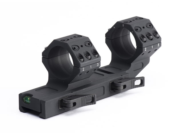 Victrix Armaments Decumanus M4 Rifle Scope Rings - Quick Mount 34in dia 38in Black - Victrix Armaments