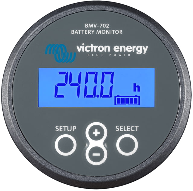 Victron Energy BMV-702 Battery Monitor w/ Midpoint Voltage Monitoring Grey