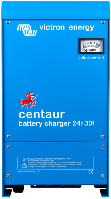 Victron Energy Centaur Charger 24 volts 30 amps 3-Bank 120-240 VAC Blue