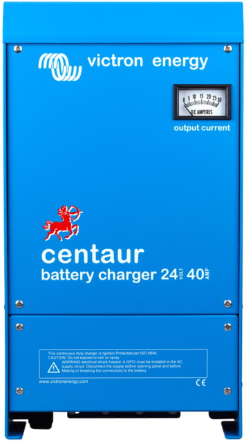 Victron Energy Centaur Charger 24 volts 40 amps 3-Bank 120-240 VAC Blue