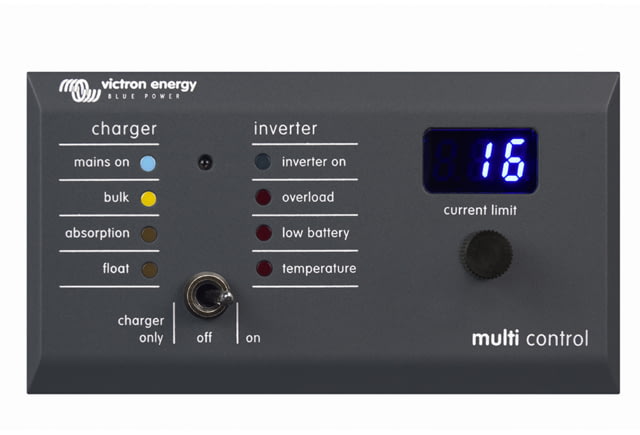 Victron Energy Digital Multi Control 200 GX 200A Black