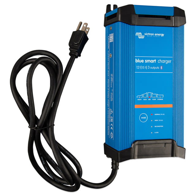 Victron Energy Blue Smart IP22 12VDC 15A 3 Bank 120V Charger - Dry Mount One Size - Victron Energy