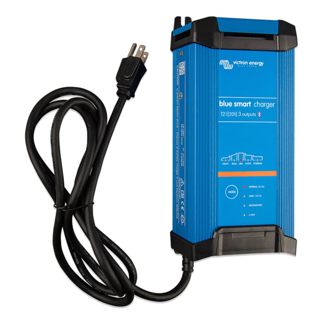 Victron Energy Blue Smart IP22 12VDC 20A 1 Bank 120V Charger - Dry Mount One Size - Victron Energy