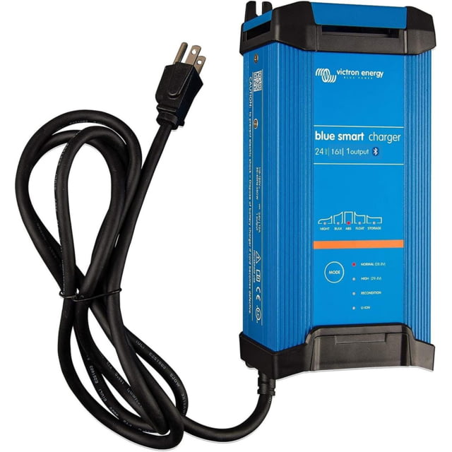 Victron Energy Blue Smart IP22 24VDC 16A 1 Bank 120V Charger - Dry Mount One Size - Victron Energy