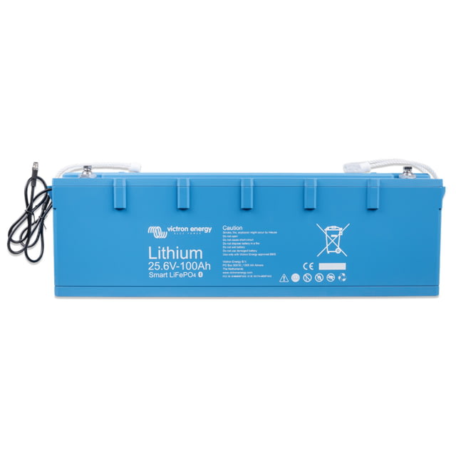 Victron Energy Lithium Battery 24VDC - 100AH - Smart LifePO4 One Size - Victron Energy