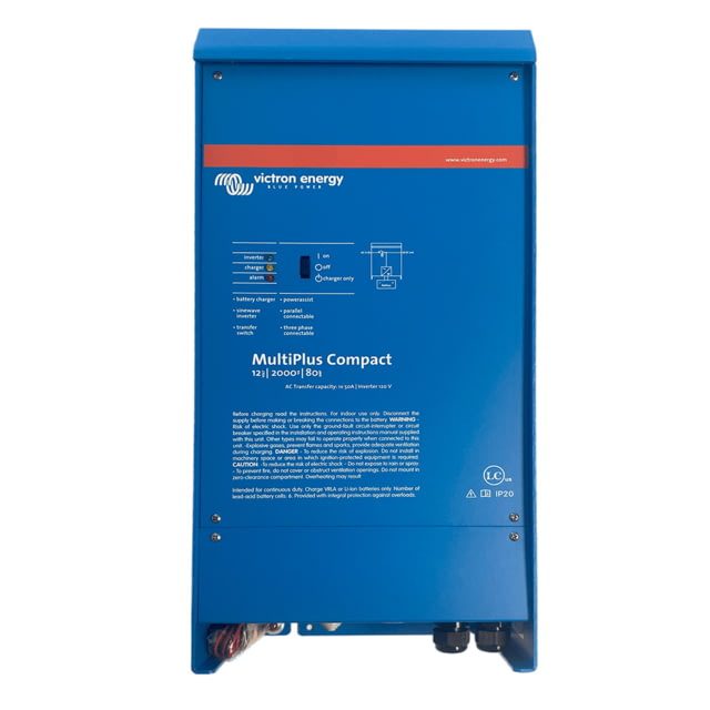 Victron Energy MultiPlus Compact 12/2000/80-150 120V VE.Bus UL Approved One Size - Victron Energy