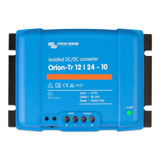Victron Energy Orion-TR DC Converter 12/24-10A 240W Isolated w/Galvanic Isolation One Size - Victron Energy