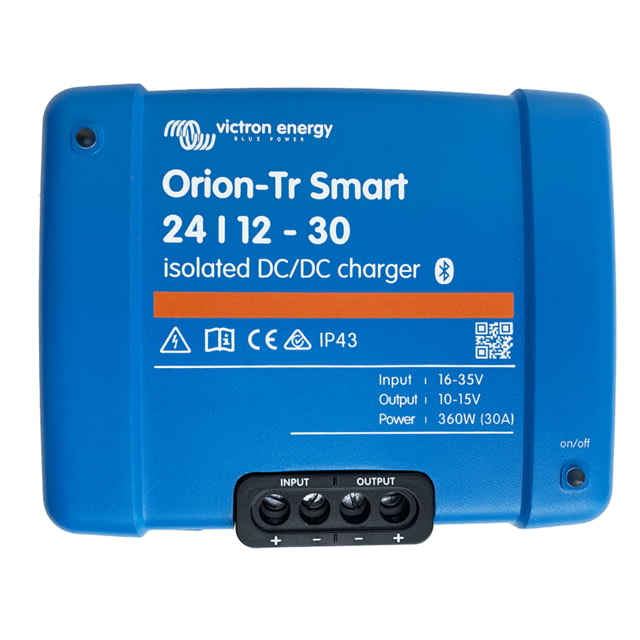 Victron Energy Orion-TR Smart 24/12-30 30A 360W Isolated DC-DC Charger or Power Supply One Size - Victron Energy