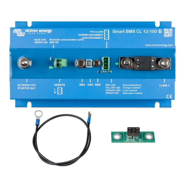 Victron Energy Smart BMS CL 12/100 f/LIFEPO4 Batteries 12VDC Only One Size - Victron Energy