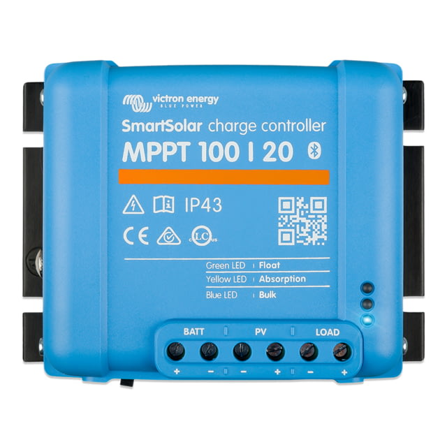 Victron Energy SmartSolar MPPT 100/20 - Up to 48 VDC - UL Approved One Size - Victron Energy