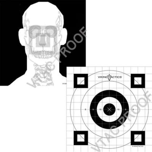 Viking Tactics VTAC MARKSMANSHIP TARGET 100 - Viking Tactics