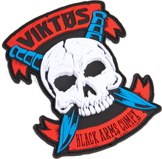 Viktos Kbarred Moralpha Patch Red 3in x 3in - Viktos