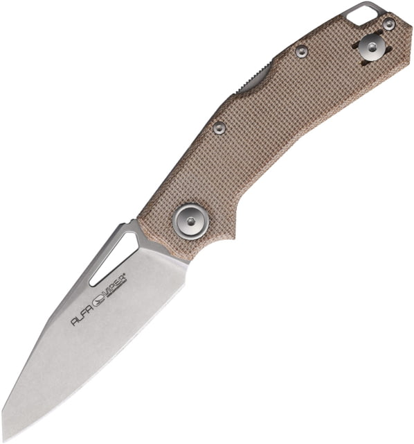 Viper Alfa Lockback Natural Micarta