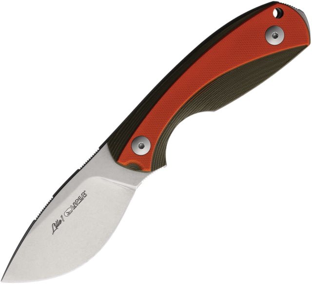 Viper Lille 1 Fixed Blade Org/Grn - Viper