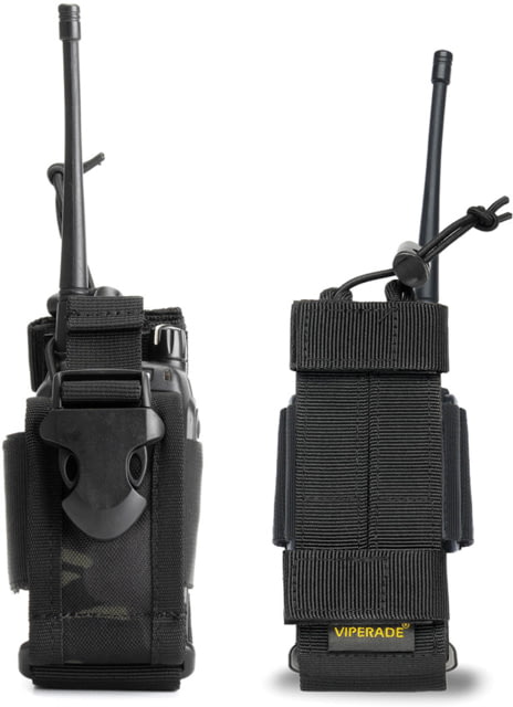 Viperade CHA1 Radio Pouch Black VPCHA1BK - Viperade