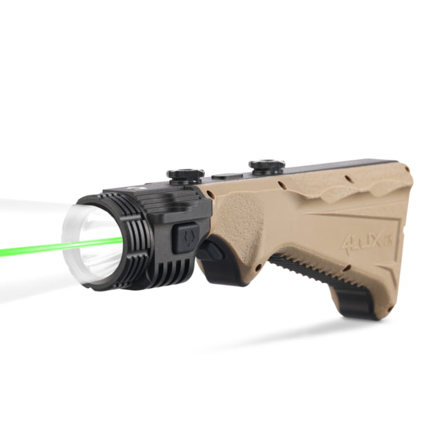 Viridian Weapon Technologies Viridian 4Lux 2000 Lumen Light Angled Foregrip Mlok Laser Fde - $239.00 at Optics Planet