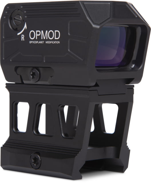 Viridian OPMOD Omega Closed Emitter Green Dot Sight ACRO Mounting w/RMR adapter And High Picatinny Mount Black - Viridian