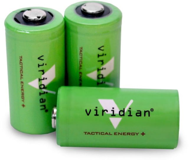 Viridian Weapon Technologies Tactical Energy+, CR2 Lithium Battery, 3-Pack, 350-0004