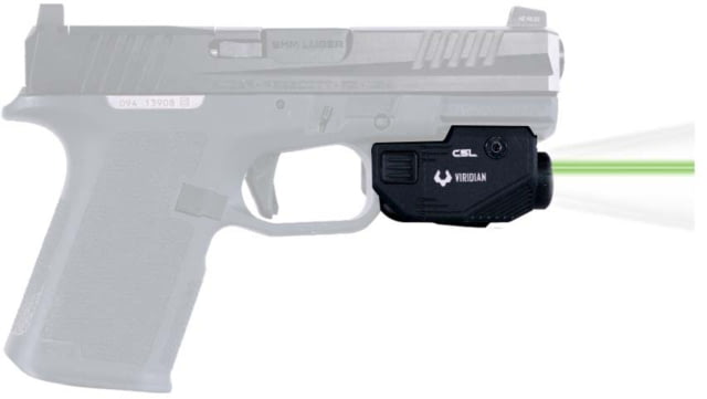 Viridian Weapon Technologies C5L Custom 580 Lumens LED Green Laser Tactical Light w/ INSTANT-ON & SafeCharge Power Bank Black Ruger RXM Lithium Ion