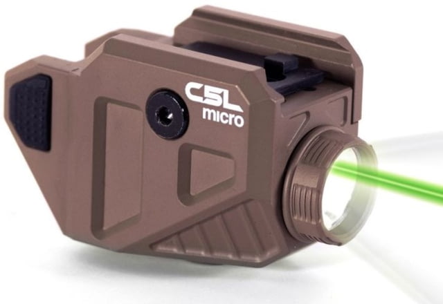 Viridian Weapon Technologies C5L Micro Universal Green Laser and 550 Lumen Tactical Light w/ Rechargeable Battery INSTANT-ON and SafeCharge Power Bank