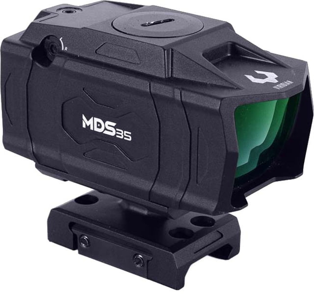 Viridian Weapon Technologies MDS35 Modern Dot Sight 1x36 3 MOA Green Dot T2 Mount included Black - Viridian Weapon Technologies