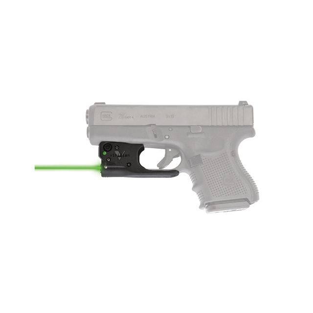 Viridian Weapon Technologies Reactor 5 Gen2 ECR Green Laser With IWB Holster For Glock 19/23/26/27 - Viridian Weapon Technologies