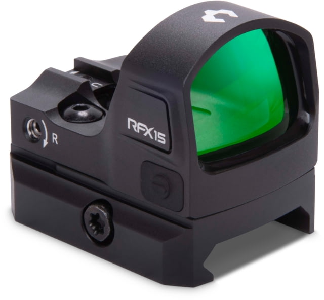 USED Viridian Weapon Technologies RFX-15 1x21mm Micro Green Dot 3 MOA SHIELD Mounting pattern Black  EDEMO10 Used Condition Like New - Viridian