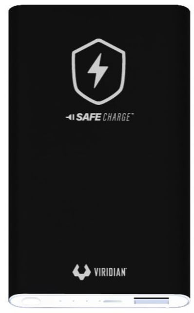 Viridian Weapon Technologies SafeCharge Power Bank, 5000mah, Black, 982-0025