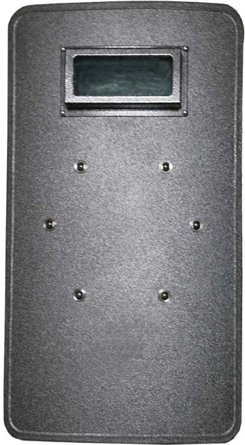VISM 20w X 36h Level IIIA Ballistic Shield W/ Window Black - Vism