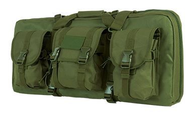 VISM Deluxe Subgun AR & AK Pistol Case 28in Green