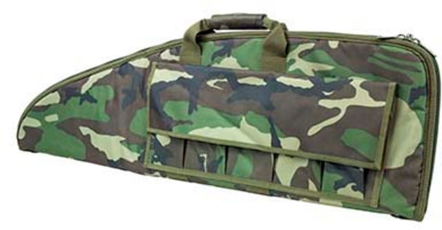 VISM  Series 42in Rifle Case Woodland Camo - Vism