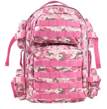 Vism  Series Tactical Backpack with Ballistic Soft Panel-Rectangle Cut 10in X12in Camo - Vism
