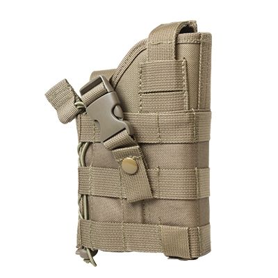 Vism Ambidextrous Modular Molle Holster/Tan - Vism