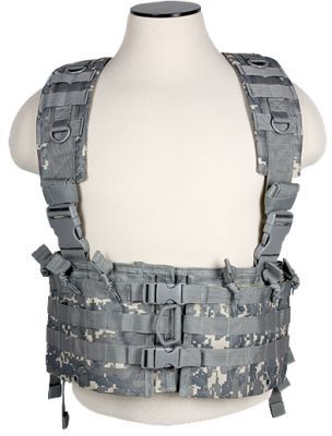 VISM AR Chest Rig w/Quick Detach Buckles - Digital Camo - Vism