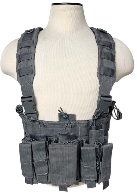 VISM AR & Pistol Mags Chest Rig Urban Gray - Vism