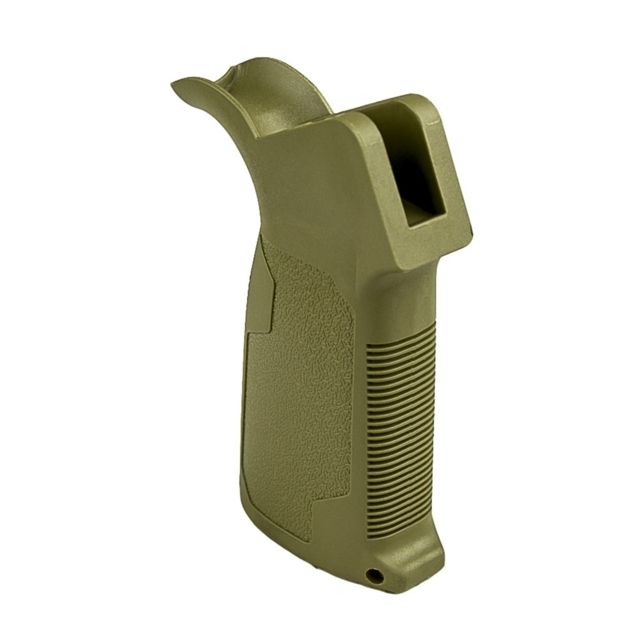 VISM AR15 Ergonomic Pistol Grip w/ Storage Compartment Tan - Vism