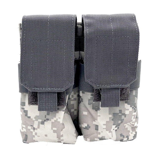 VISM AR15/M4/AK Quad Magazine Pouch Digital Camo - Vism
