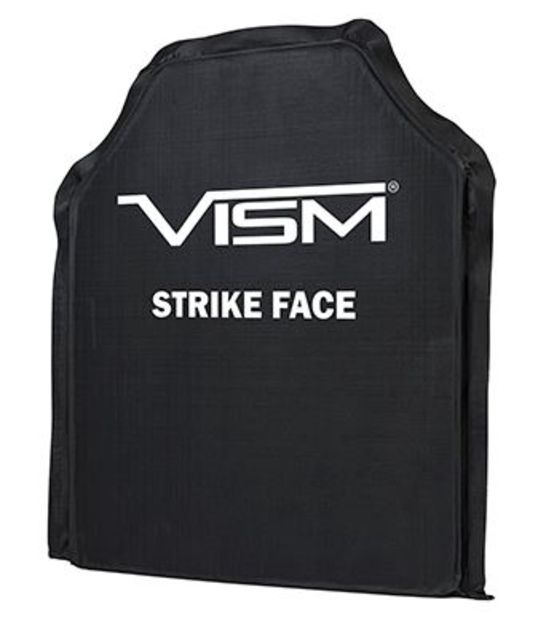 Vism Ballistic Soft Panel -Shooters Cut 10in X12in Black