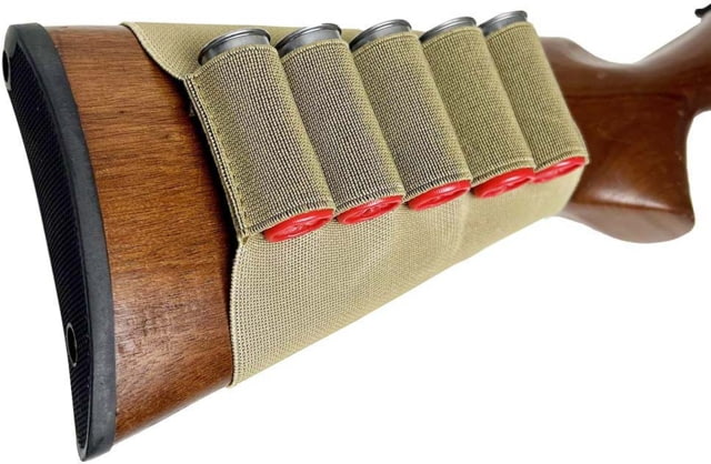 VISM ButtStock Shot Shell Holder Tan - Vism