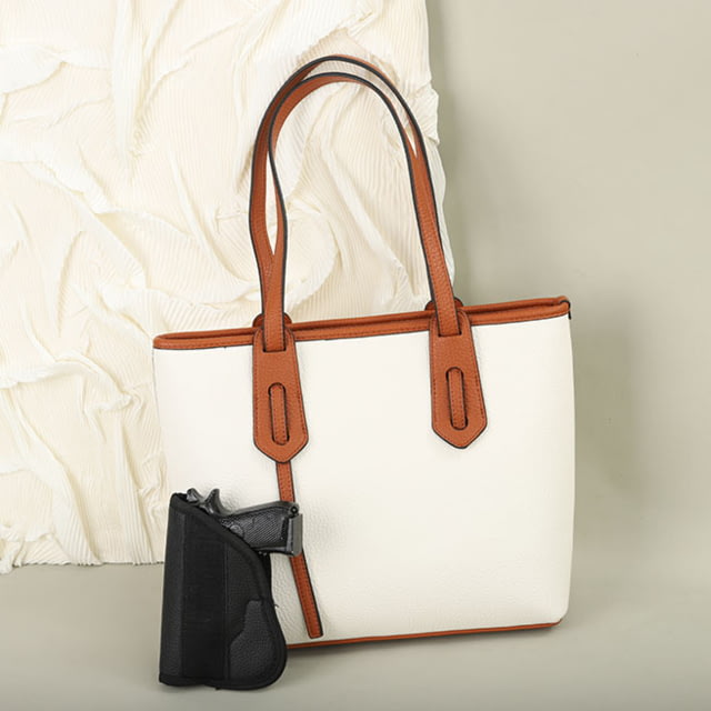VISM  PU Leather Purse Beige - Vism