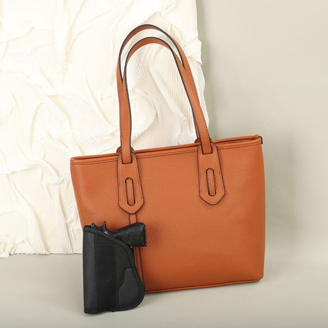 VISM  PU Leather Purse Brown - Vism